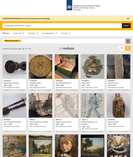 Eerste deel collectie Stadsmuseum Woerden nu wereldwijd zichtbaar!